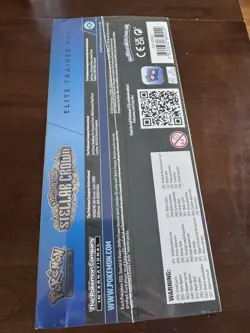Pokemon TCG S&V Stellar Crown Elite Trainer Box ETB New Sealed - Image 5