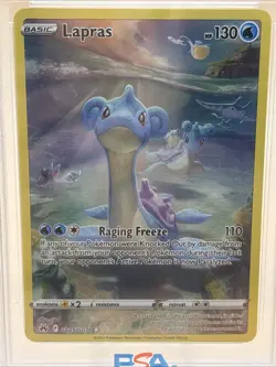 PSA 9 FA/Lapras Pokemon 2023 #GG05 Crown Zenith Mint Fast Free Shipping - Image 2