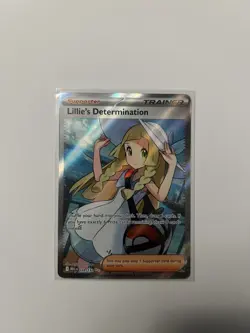 Pokemon Lillie’s Determination Mega Evolution 169/132 Full Art Trainer - Image 1