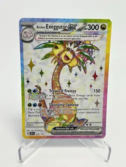 ALOLAN EXEGGUTOR EX 225/191 | SIR | Surging Sparks | NM/M Pokemon TCG - Image 1