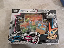 Pokemon TCG Black Bolt & White Flare Unova Victini Illustration Collection Box - Image 1