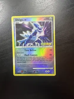 Dialga (Reverse Holo) 16/106 Pokemon Platinum Stamped Burger King Promo - Image 1