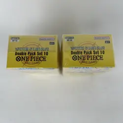 ONE PIECE CARD GAME OP-15 2x DOUBLE PACK SET 10 ENGLISH DP-10 USA KAMI'S ISLAND - Image 5