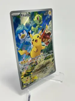 PIKACHU SVP 027 | Black Star Promo | Paldea Evolved | Pokemon TCG NM/M - Image 2
