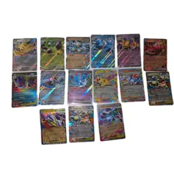 Pokemon EX Holo Mixed Lot 15 Cards Mega Gengar Azumarill Pikachu Charizard - Image 1