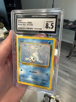 CGC Seel 41/102 base set unlimited 1999 pokemon card - Image 4
