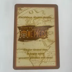 One Piece card Arlong trading card Anime Japanese Game Bandai Hyper Battle - Image 2