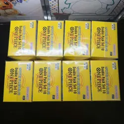 ONE PIECE CARD GAME OP-15 8x DOUBLE PACK SET 10 ENGLISH DP-10 USA - Image 1