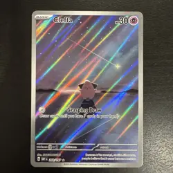 Cleffa Scarlet & Violet Obsidian Flames Pokemon TCG Card 202/197 - Image 1