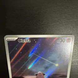 Cleffa Scarlet & Violet Obsidian Flames Pokemon TCG Card 202/197 - Image 5