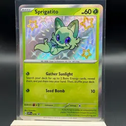 Sprigatito Promo SV: Scarlet & Violet Promo Cards 076 2023 Grass - Image 1