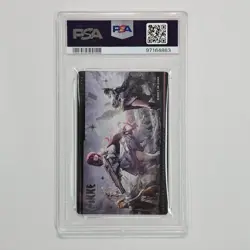 2023 Goddess Of Victory Nikke Gun Girl Metal Card Over Zone 1 PSA 10 GEM MT - Image 2