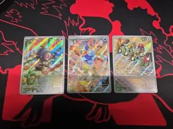 Pokemon Obsidian Flames Ar Card Lot Lechonk Cramorant Cyclizar - Image 1
