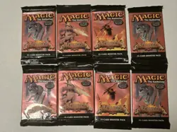 Sealed Wax Packs Lot Of 8 - Scourge - Magic The Gathering MTG - Image 1