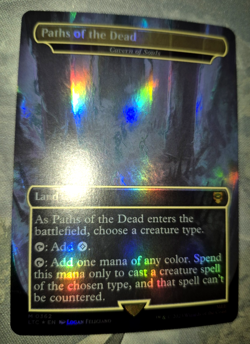 Paths of the Dead (Cavern of Souls) MTG Foil NM/Pack Fresh Lord of the Rings #2 - Image 1
