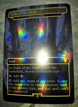 Paths of the Dead (Cavern of Souls) MTG Foil NM/Pack Fresh Lord of the Rings #2 - Image 2