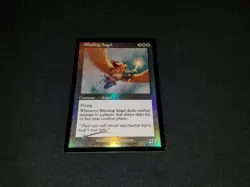 MTG 1x Nemesis white rare MP FOIL Blinding Angel - ships w/ tracking - Image 1