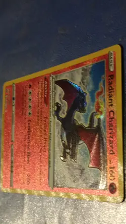 Pokemon TCG Radiant Charizard Holo 020/159 Crown Zenith 160 HP Basic English - Image 3