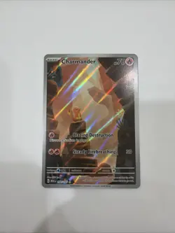 Charmander 168/165 Pokemon Sv: Scarlet & Violet 151 Holo Illustration Rare NM - Image 1