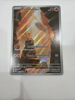 Charmander 168/165 Pokemon Sv: Scarlet & Violet 151 Holo Illustration Rare NM - Image 2