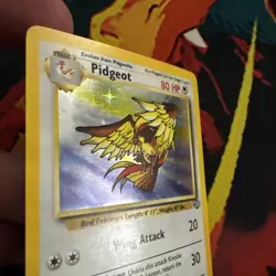 Pokemon TCG Pidgeot Jungle 8/64 Holo Unlimited Holo Rare - Image 2