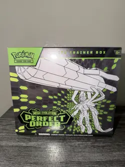 Pokemon TCG Elite Trainer Box Perfect Order Mega Evolution NISB (Check Pictures) - Image 1