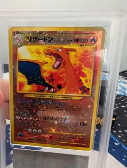 ARS Grade 10 -2000 Pokemon Jp Neo 2 Promo PSA 1 Charizard Reverse Foil Holo #006 - Image 4
