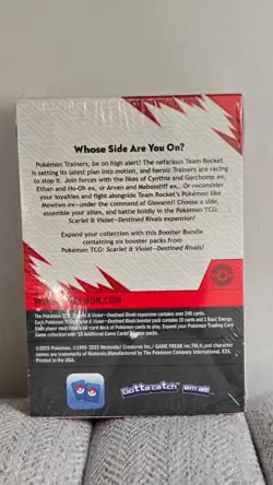 Pokemon Scarlet & Violet Destined Rivals Booster Bundle Box Sealed - Image 3