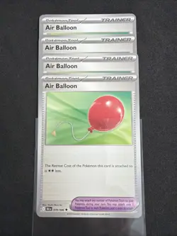 4x Air Balloon 079 Or 181 x4 - Blk Or Asc - Uncommon - Pokemon TCG Playset - Image 1
