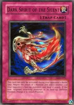 Dark Spirit of the Silent - LON-079 - Super Rare - Unlimited Edition - Damaged - - Image 1