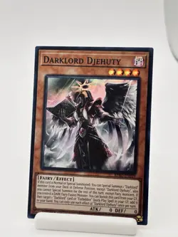 Yu-Gi-Oh! Darklord Djehuty BPRO-EN019 Super Rare 1st Ed. - Image 1