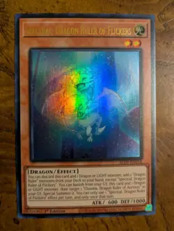 Spectral, Dragon Ruler of Flickers ALIN-EN018 Ultra Rare 1st Ed NM Yu-Gi-Oh! - Image 1