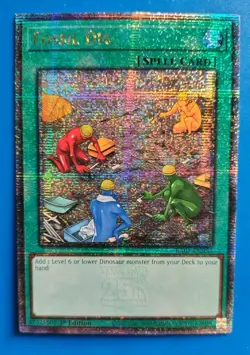 Near Mint Yugioh Fossil Dig - RA01-EN053 - Quarter Century Secret Rare - Image 1