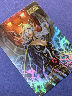 Storm X-Men Ororo Marvel Foil Goddess Story Waifu Card Girl Holo Anime Sexy ACG - Image 4