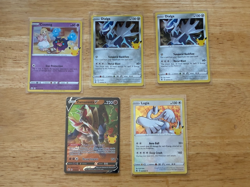 5 Cards from Pokemon Celebrations Bulk Card Lot Lugia Cosmog Dialga Zamazenta - Image 1