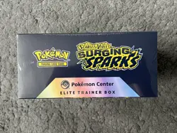 Pokemon Surging Sparks Pokemon Center Elite Trainer Box ETB Sealed - Image 4