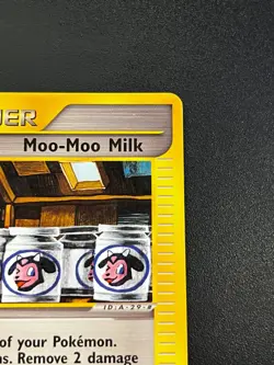 Moo-Moo Milk 155/165 - Expedition Base Regular Vintage Pokemon Card NM e-Reader - Image 4
