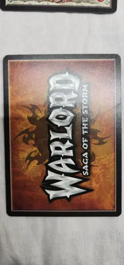 WARLORD Saga of the Storm CCG Elf Character Card RUSTIQ UMBALA 209/580 - Image 2