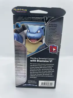 Blastoise V Theme Deck Pokemon Booster Deck Card Box NEW - Image 2