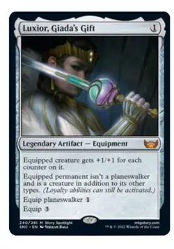 1x MTG Luxior, Giada's Gift - New Capenna Rare! NM Mint! - Image 1