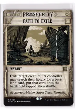 Path to Exile 6 Outlaws of Thunder Junction: Breaking News Normal NM - Image 1