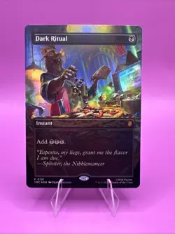 Dark Ritual (Borderless) Commander: Teenage Mutant Ninja Turtles Foil - Image 1