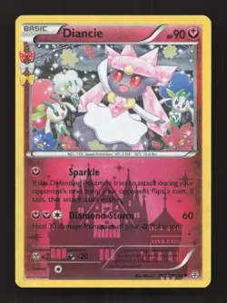 Diancie RC22/RC32 Uncommon Generations Pokemon Moderately Played - Image 1