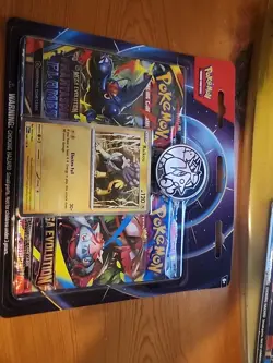Pokemon TCG Raikou 2 Pack Checklane Blister with coin and Foil card NEW - Image 1