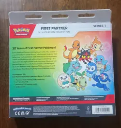 Pokemon TCG First Partner Illustration Collection Series 1 Box Promo Exclusive - Image 2