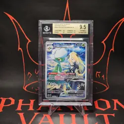 BGS Gem Mint 9.5 Cynthia's Roserade #184 Pokemon S&V Destined Rivals Full Art IR - Image 1