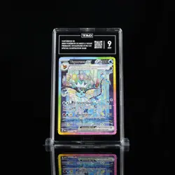 Pokemon TCG Vaporeon EX Prismatic Evolutions SIR 149/131 TAG 9 Mint Holo Rare - Image 1