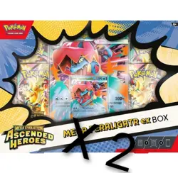 Pokemon TCG - Mega Evolution Ascended Heroes Mega FeraligatrEX Box x2 - PRE-SALE - Image 1
