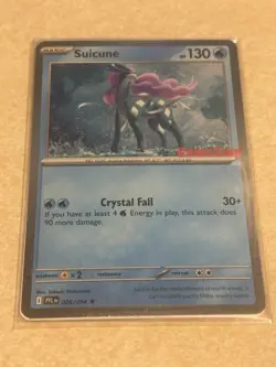 Suicune 026/094 Gamestop Stamped Promo – Pokemon TCG – English Sealed - Image 1
