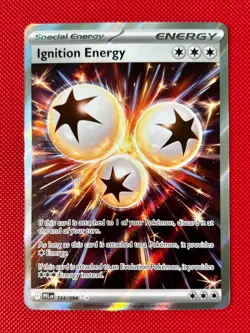 Ignition Energy 124/094 Ultra Rare Full Art Phantasmal Flames Pokemon TCG NM - Image 1